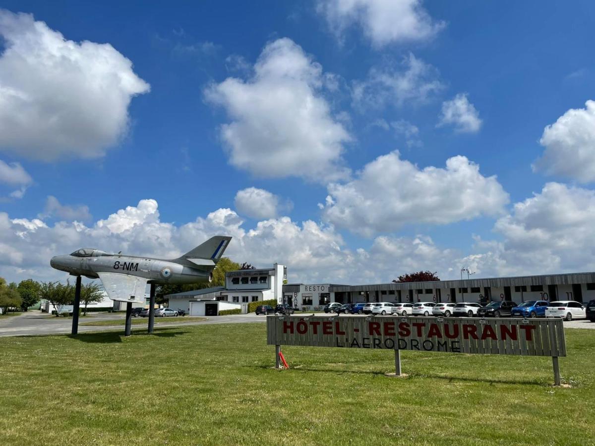 Logis Hotel & Restaurant De L'Aerodrome De La Baie De Somme Buigny-Saint-Maclou Zewnętrze zdjęcie